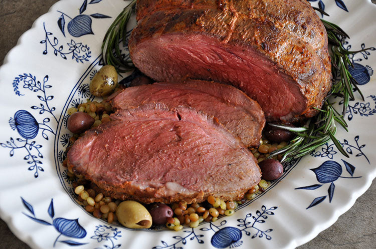 Roasted Bone-In Leg of Lamb Recipe