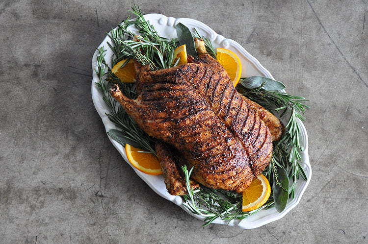 Whole Roasted Duck with Citrus and Five Spice