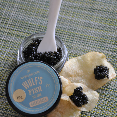 Wulf&#39;s Hackleback Sturgeon Caviar